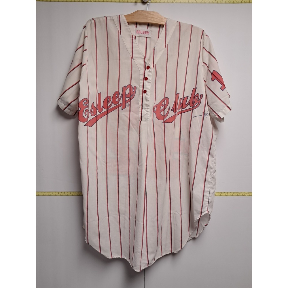 Vintage 80s‎ Esleep Night Shirt-one Size-One little mark on front-See pic